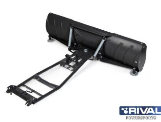 Снегоотвал для квадроцикла с системой быстрого крепления, 137 см (Quick3 black) (Segway)