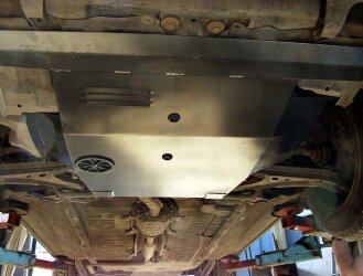 Защита картера и КПП Nissan Primera двигатель Только — 2,0 c АКПП  (1996-2001)  арт: 15.0032