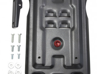 Защита КПП АвтоБроня для Toyota Land Cruiser 200 2007-2012 (устанавл-ся совместно с 111.05714.3), штампованная, сталь 1.8 мм, с крепежом, 111.09507.1
